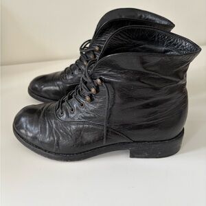 Marc Jacobs Black Leather Boots